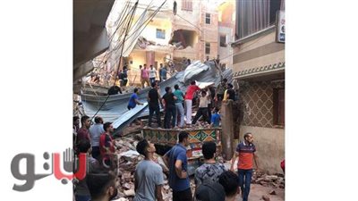 العثور على جثتين لطفلتين شقيقتين تحت أنقاض العقار المنهار بالمحلة | صور