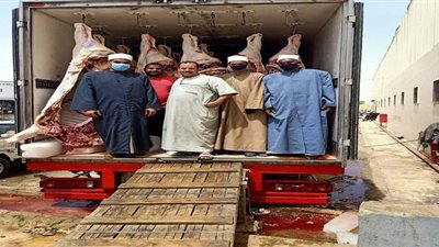 جدول توزيع لحوم الأضاحي على الأسر الأولى بالرعاية في الأسبوع الأول