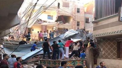 تفاصيل انهيار عقار المحلة.. استخراج 5 جثث من تحت الأنقاض.. ومحافظ الغربية يوجه بصرف تعويضات لأسر الضحايا| فيديو وصور