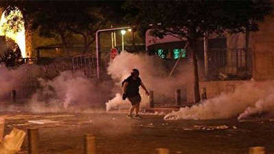 جرحى في مواجهات بين محتجين وقوى أمنية وسط بيروت