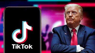 ترامب يصدر أمرًا تنفيذيًا بحظر التعامل مع “تيك توك” ومنع التعامل ماليًا مع مالك التطبيق