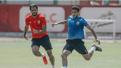 أيمن أشرف يعلن جاهزيته لمواجهة إنبي بالمشاركة في مران الأهلي