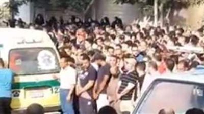جنازة شعبية لضحايا انهيار عقار المحلة الكبرى بمسقط رأسهم في نبروة بالدقهلية | صور