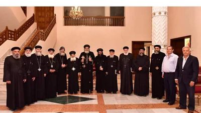 البابا تواضروس يجتمع بمجلس إدارة قطاع المقطم