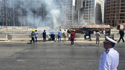 الصحة: نقل إصابتين في حادث دائري المعادي إلى مستشفى البنك الأهلي