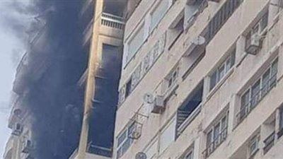 اندلاع حريق بشقتين ببرج دون خسائر بشرية بأسيوط