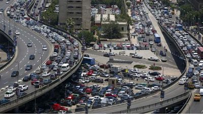 تعرف على الحالة المرورية بالقاهرة والجيزة