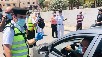 حملات على الطرق السريعة تحرر  4368 مخالفة مرورية متنوعة