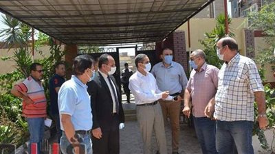 محافظ الغربية يتفقد لجان إنتخابات مجلس الشيوخ