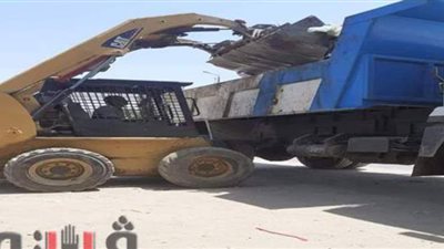 رفع 70 طنا قمامة من 