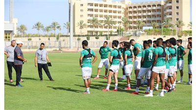 بسبب وفاة والدة مسعود.. الحزن يخيم على مران المصري استعدادا للحرس | صور