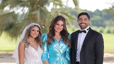 هند عبد الحليم تحتفل بزفافها بحضور درة