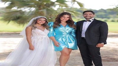 درة تنشر صورا من حفل زفاف هند عبد الحليم