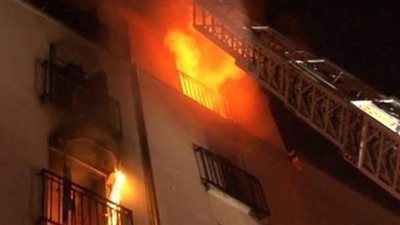 اندلاع حريق هائل داخل منزل بمدينة زفتى في الغربية