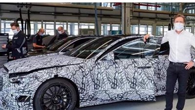 مرسيدس AMG S63 سيارة هجينة بقوة 800 حصان