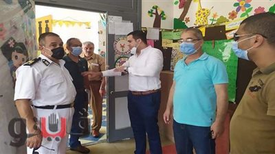 نائب محافظ بورسعيد يتابع استعدادات اللجان الانتخابية | صور