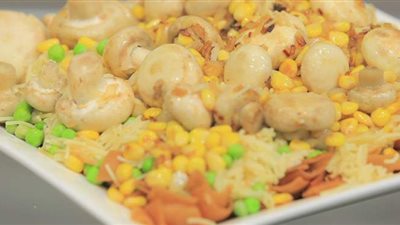 طريقة عمل فتة المشروم