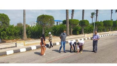 لأول مرة.. بوابات إلكترونية على مداخل جمصة في الدقهلية