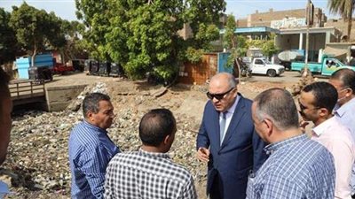 محافظ قنا يأمر بتطهير ترعة البراهمة بمركز قفط | صور