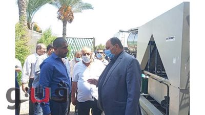 نائب وزير الزراعة يتفقد مراكز تجميع الألبان بالغربية