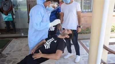 نادي القناة يجري المسحة الطبية  للفريق الأول لكرة القدم | صور