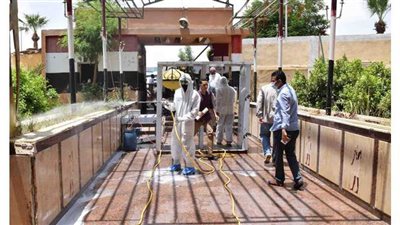 محافظة الأقصر تعلن الانتهاء من تعقيم  المقرات الانتخابية