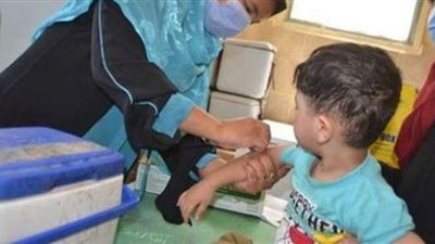 تطعيم 281 ألف طفل بالمنيا ضمن الحملة القومية ضد مرض شلل الأطفال