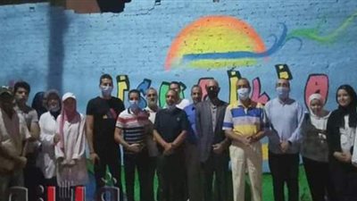 محافظ الإسماعيلية يتفقد المبادرة الشبابية لتزيين الأسوار بالجداريات | صور