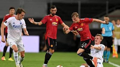 ملخص فوز مانشستر يونايتد على كوبنهاجن بربع نهائي الدوري الأوروبي | فيديو