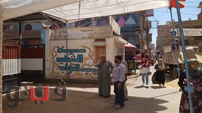 توافد الناخبين أمام لجان انتخابات مجلس الشيوخ في بني سويف | صور