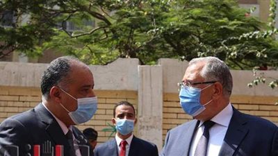 وزيرا الزراعة والقوى العاملة يشاركان في انتخابات الشيوخ بالكمامات