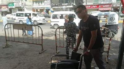 توفير كراسي متحركة لكبار السن  بلجان انتخابات الشيوخ في الإسكندرية | صور