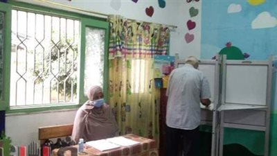 توافد متوسط  علي اللجان الانتخابية بكفرالشيخ وكبار السن يتصدرون المشهد | صور