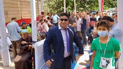 تزايد أعداد الناخبين فى منطقة الجمالية بالقاهرة قى الساعات الأولى من انتخابات الشيوخ