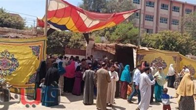 تزايد أعداد  الناخبين أمام لجان الانتخابات ببني سويف | صور