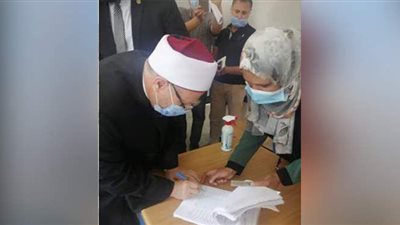 مفتي الجمهورية: المشاركة في انتخابات الشيوخ واجب وطني يصب في مصلحة مصر