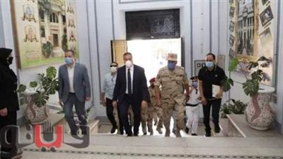 محافظ المنوفية يتفقد سير العملية الانتخابية