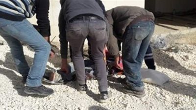 سقوط عامل من الطابق السادس أثناء عمله بمنطقة استاد طنطا