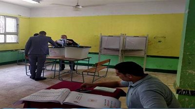 رئيس شركة المياه  بالقليوبية يدلي بصوته بانتخابات الشيوخ في القناطر الخيرية