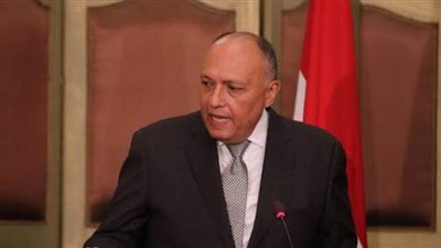 شكرى من بيروت: خدمات طبية مجانية وجسر للإغاثة والإعمار للشقيقة لبنان