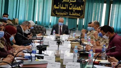 محافظ القليوبية يترأس غرفة العلميات لمتابعة سير انتخابات مجلس الشيوخ