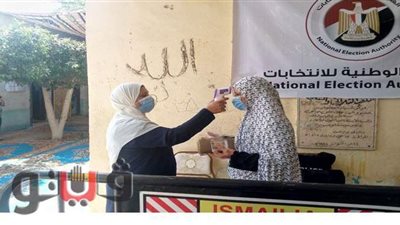 إقبال متوسط علي انتخابات 