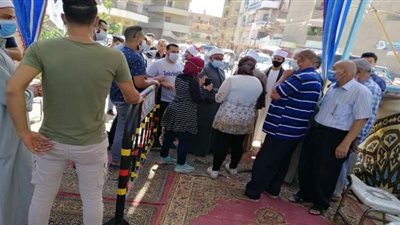 تزايد الإقبال علي لجان انتخابات الشيوخ ببنها | صور