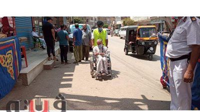 إقبال من كبار السن وذوي الاحتياجات الخاصة بثاني أيام انتخابات الشيوخ بالمنوفية