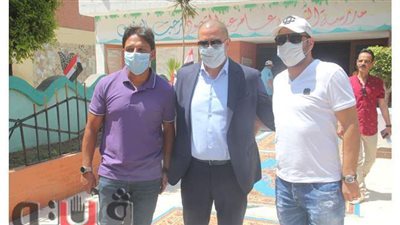 عماد متعب ومحمد فاروق يشاركان بانتخابات الشيوخ ..صور