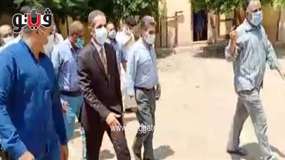 أهالي قرية ديما تستقبل محافظ الغربية خلال تفقدة لجان الانتخابات بالزغاريد | فيديو