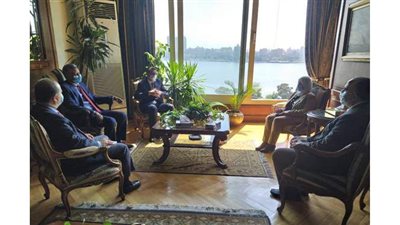 وزير الري يستقبل مدير مكتب الفاو تقديراً لمجهوداته في دعم قضايا المياه والأمن الغذائي