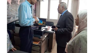 قوى الإسكندرية تتابع سير العمل بمنظومة التحول الرقمي تجريبيا