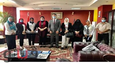 مجلس سيدات الأعمال  في زيارة للمنطقة الحرة بالإسماعيلية.. صور