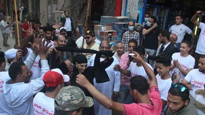 وصلة رقص على أغنية بشرة خير أمام لجان بولاق الدكرور | فيديو وصور